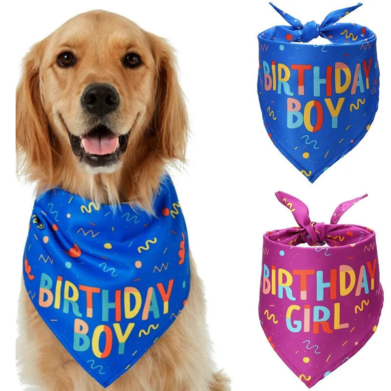 Dog Birthday Bandana