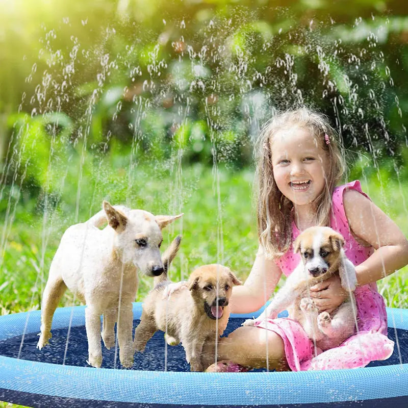 Summer Dog Toy Splash Pad