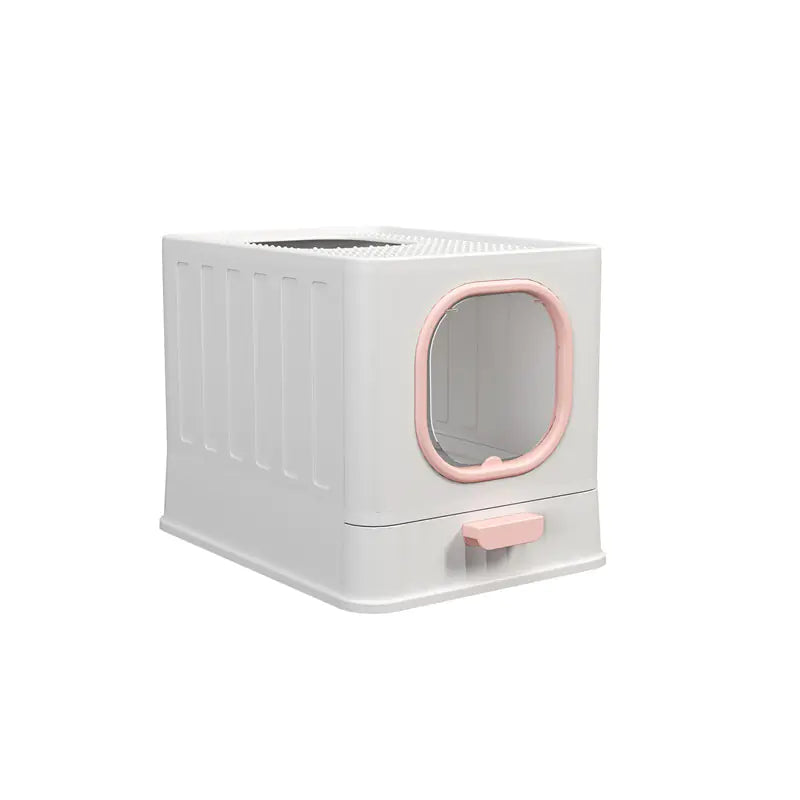 Enclosed Cat Litter Box