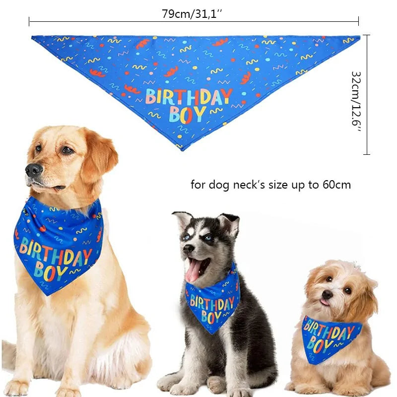 Dog Birthday Bandana