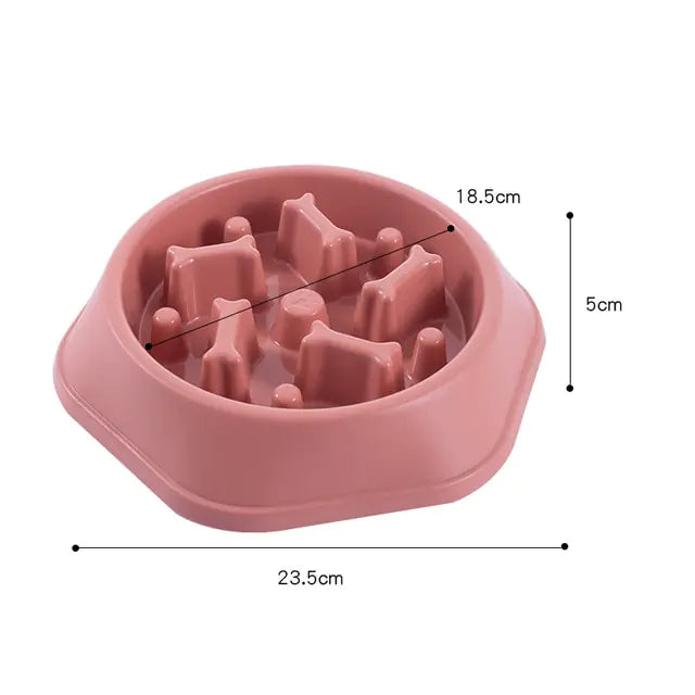 Slow Feeder Pet Bowl