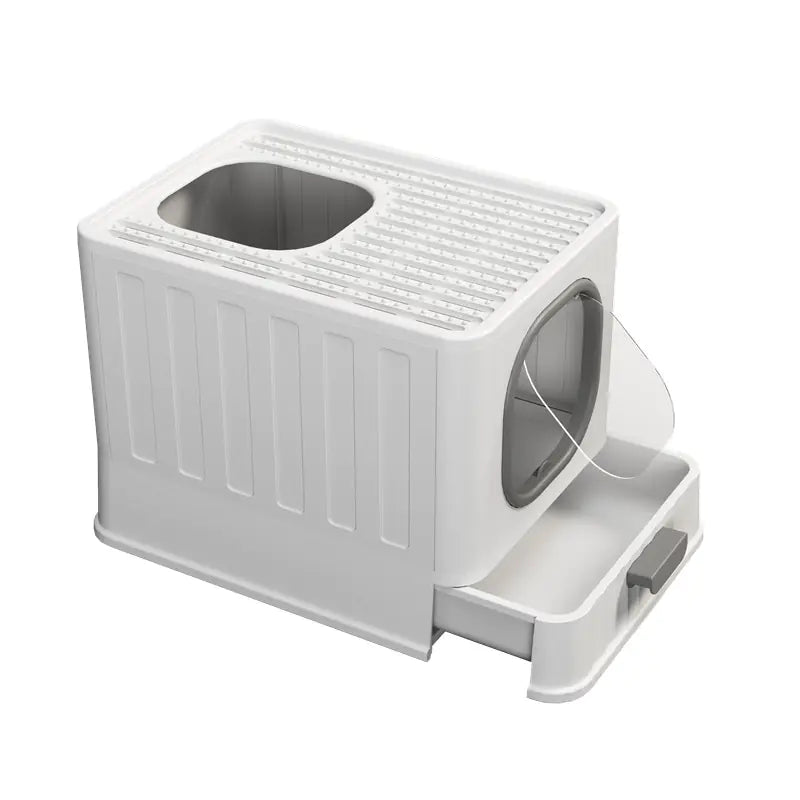 Enclosed Cat Litter Box