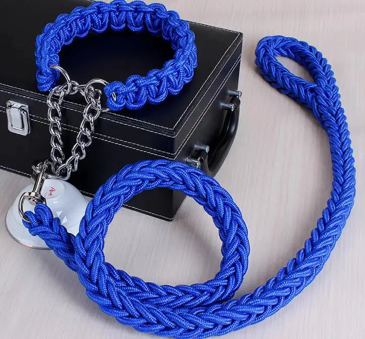 Braided Leash & Collar Combo